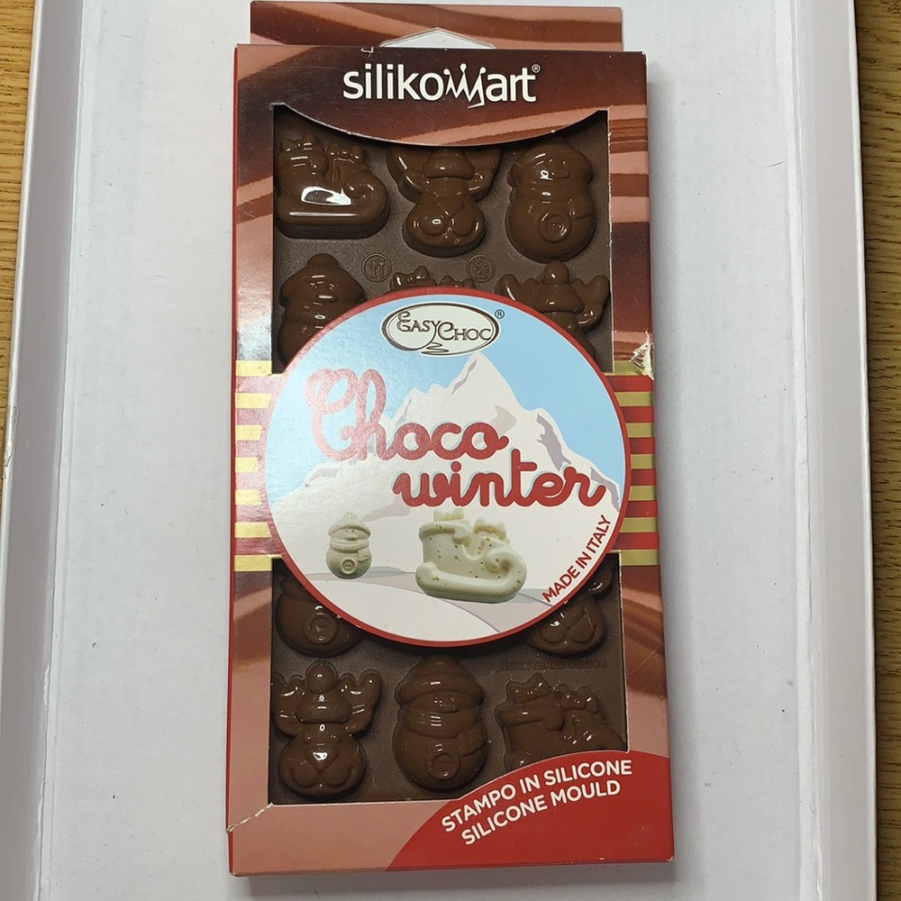 ❄️ 🎄 Winter theme Silicone Chocolate mold tray